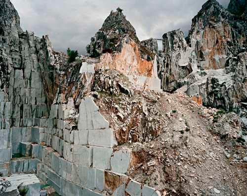 Carrara Marble Quarries by Edward Burtynsky.