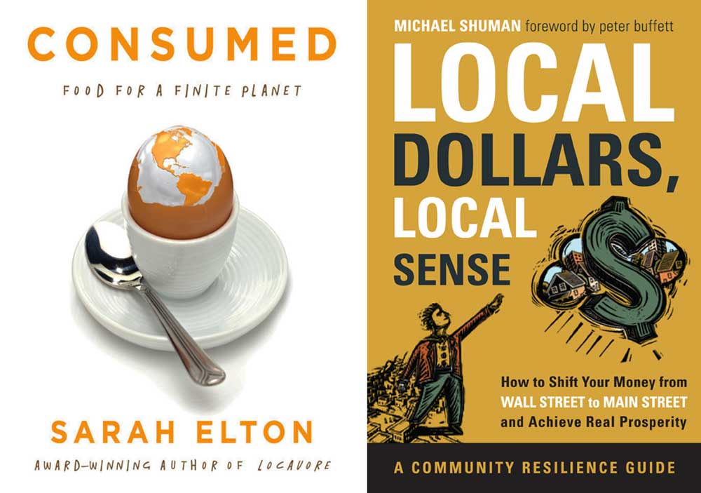 Two local food books to select for your summer reading.